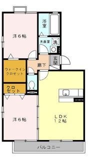 カーサ萌夢の間取り画像