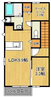プランドールMの間取り画像