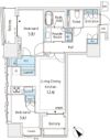 ミレアコート銀座プレミアの間取り画像