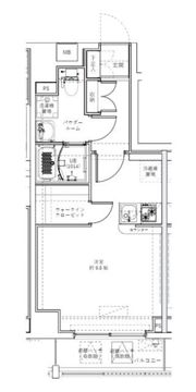 ジェノヴィア森下Ⅱの間取り画像