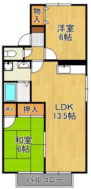 オーク高須 B棟の間取り画像