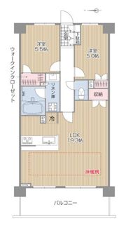 プレシス西東京柳沢の間取り画像