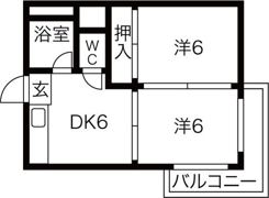 明治第2ビルの間取り画像