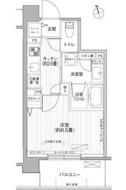 cielle自由が丘の間取り画像