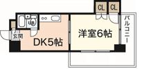 中田ビル三篠の間取り画像