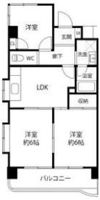 テラスレジデンス名古屋星崎の間取り画像