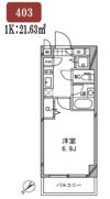 ドゥーエ浦安の間取り画像