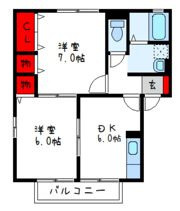 ガーデンハウス明正A棟の間取り画像