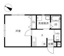 Ma maison田井町A棟の間取り画像