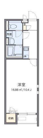 クレイノステラ 庭瀬の間取り画像