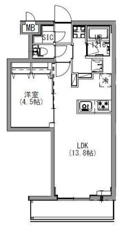 S-RESIDENCE北戸田の間取り画像