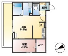Brillia Twin Stage B棟の間取り画像