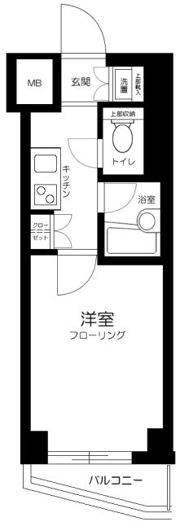 ルーブル大森山王の間取り画像