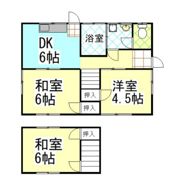 西川原戸建の間取り画像