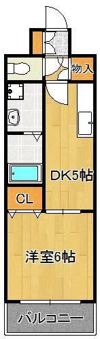 ギャラン吉野町の間取り画像