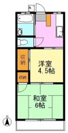 八石荘の間取り画像