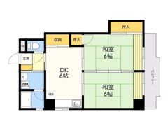 駅東レジデンスの間取り画像
