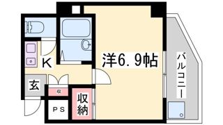 サンライズ長田の間取り画像