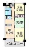 カサベラ甲南の間取り画像