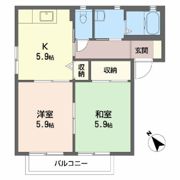 Logement de haut ponの間取り画像