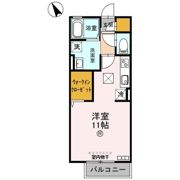 メルベーユ Eの間取り画像