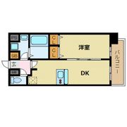 プレサンス新大阪クレスタの間取り画像
