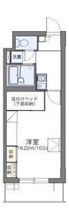 レオパレスパルコートCの間取り画像