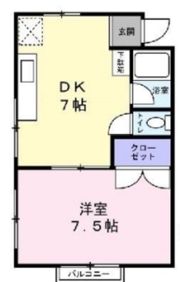 ロイヤルKハウスの間取り画像