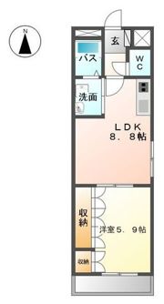ドロール・エスの間取り画像