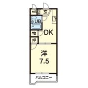 シャルム熊本No.1の間取り画像