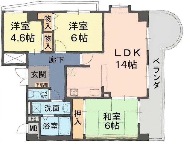 間取図