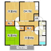 パーシモン・ヴィレッジの間取り画像