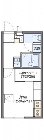 レオパレス日の里の間取り画像