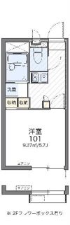 レオパレスアフロディーテの間取り画像