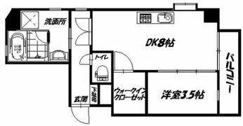 オプレ横川の間取り画像