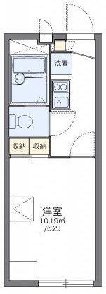 レオパレスサンメゾンの間取り画像