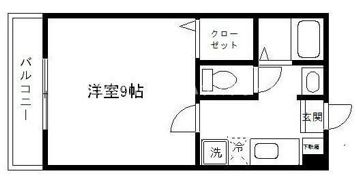 アスティ上大岡の間取り画像