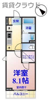 リフレインの間取り画像