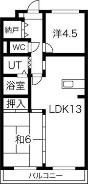 エトワール三郷の間取り画像