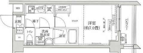 アイルグランデ横浜サウスの間取り画像