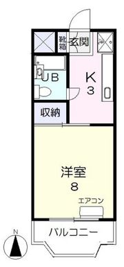 デューク厚生町の間取り画像