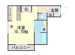 pista赤坂通の間取り画像