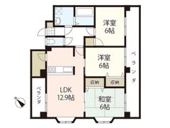 casa 5番館の間取り画像