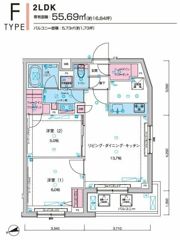 GENOVIA板橋東山町skygardenの間取り画像