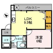 グランコートビワコ?B-の間取り画像