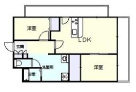 サンフラッツ東平の間取り画像