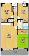 エクレール黒崎南 603の間取り画像