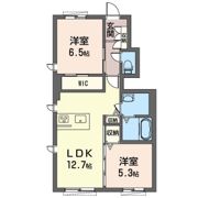エクラージュBの間取り画像