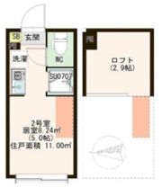 クラッセ小岩の間取り画像