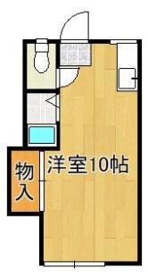 シティベール陣山C棟の間取り画像
